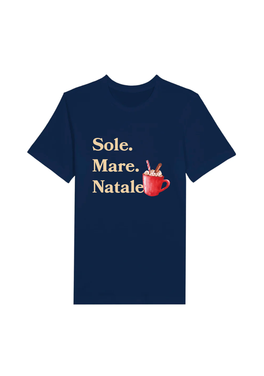 Christmas T-shirt Sole Mare Natale Chocolate