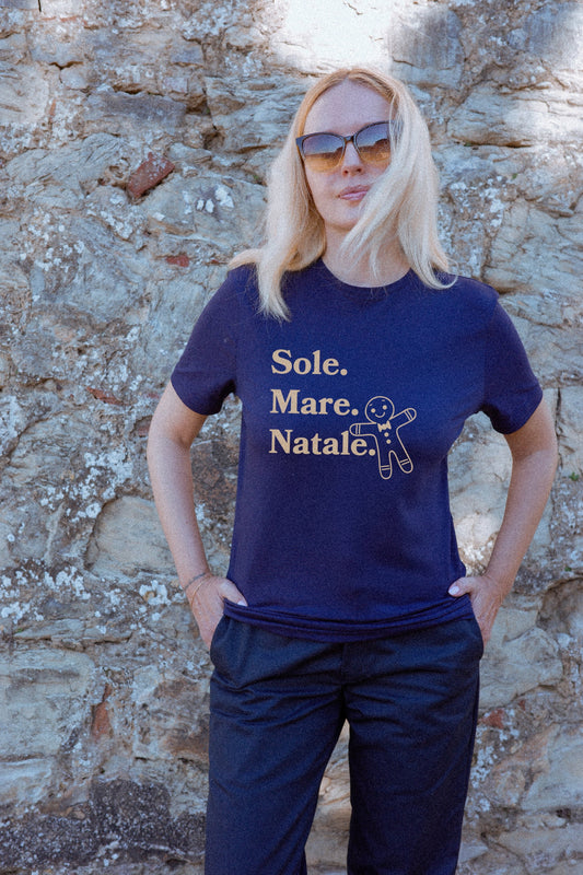 T-shirt Świąteczny Sole Mare Natale Przesprzedaż