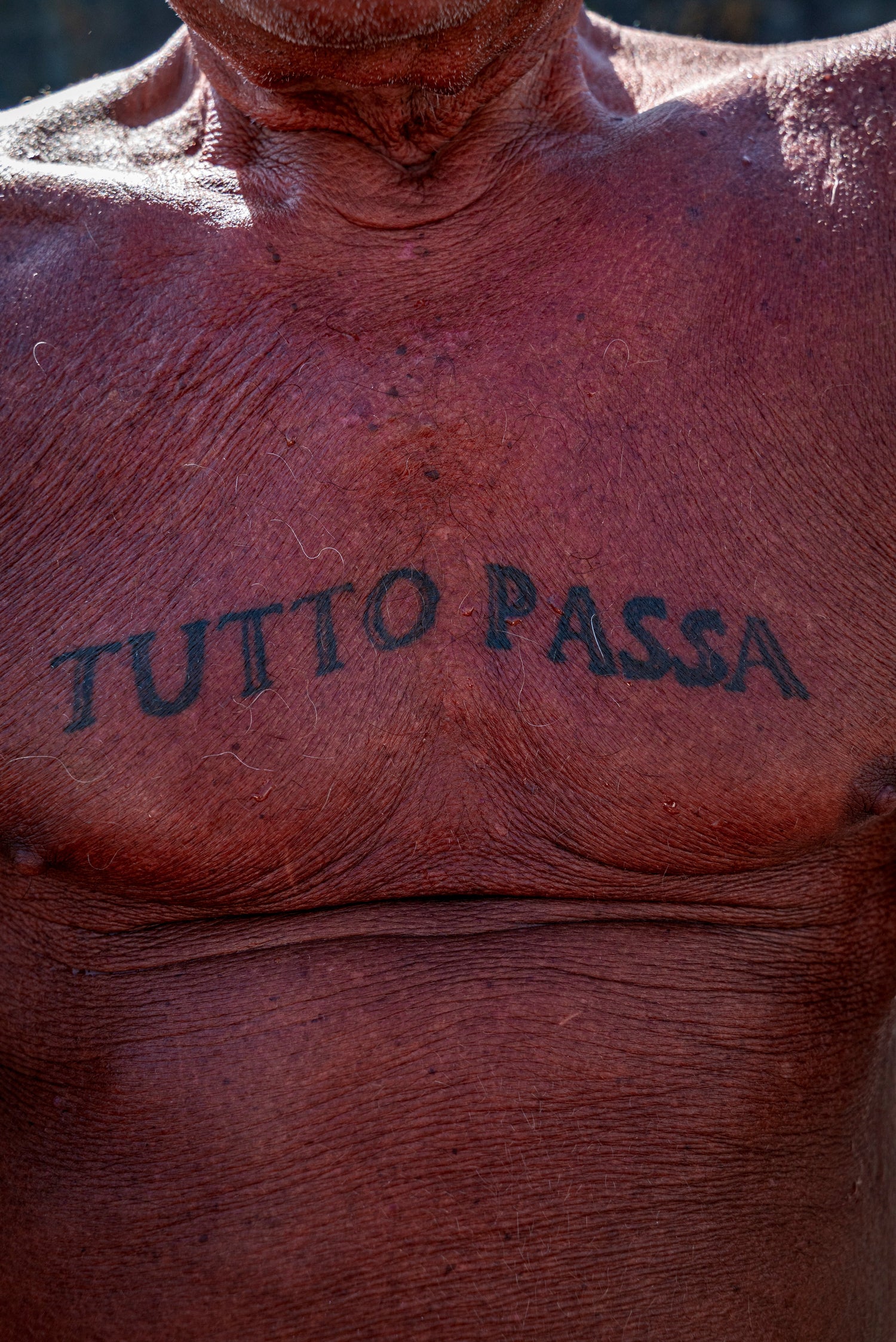 Tutto Passa by Ciro Pipoli. Artwork on tshirt