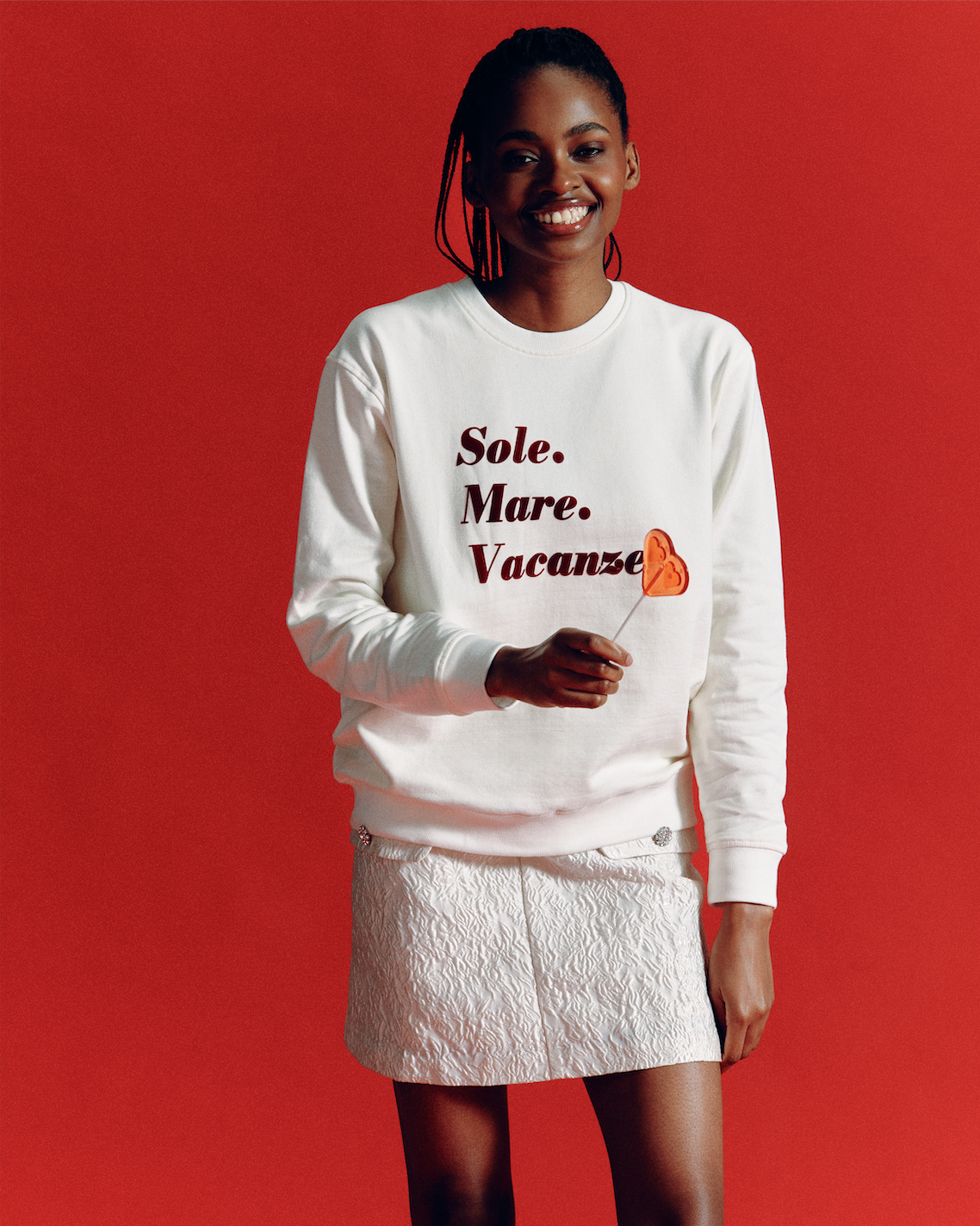 Sole Mare Vacanze Classic Sweatshirt Light